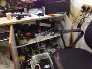  بالصور: الشرطة تعيث فساداً في بيت عائلة عربية بيافا وتعتقل أحد ساكنيه